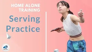 Thumbnail: COVID 19 QUARANTINE HOME ALONE Table Tennis Training 3: Serving Practice: 10x EFFECTIVE!!