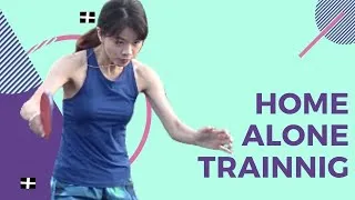 Thumbnail: COVID 19 QUARANTINE HOME ALONE Table Tennis Training: Table and Robot Required