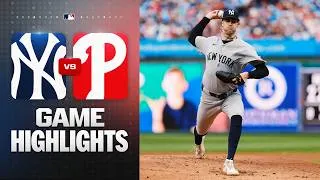 Thumbnail: Yankees vs. Phillies Game Highlights (7/24/26) | MLB Highlights