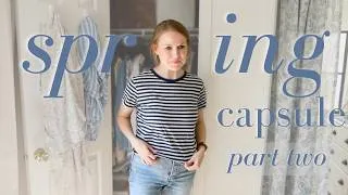 Thumbnail: PART TWO : Building My Transitional Spring Capsule Wardrobe | Decisions & "Try On"