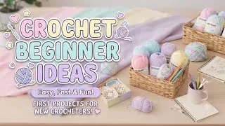 Thumbnail: Beginner-Friendly Crochet Ideas That Are Trending in 2026✨🧶#crochet   