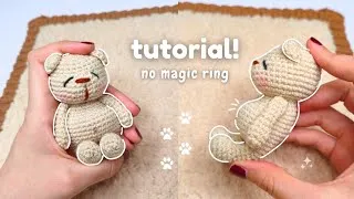 Thumbnail: How To Crochet A Cute Teddy Bear🧸plushie - amigurumi tutorial