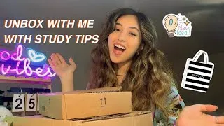 Thumbnail: Unbox With Me + My Best Study Tips