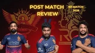 Thumbnail: RCB vs SRH Match Review 🏏 | RCB Dominates 🔥 Full Analysis, Key Moments & Turning Points!