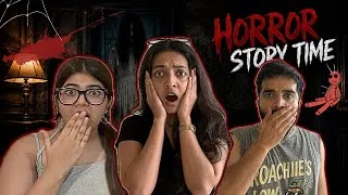 Thumbnail: ❌Our Honest Scariest Horror Story Time 🧟‍♀️ 😱😬 || Yashasvi Rajpoot ||