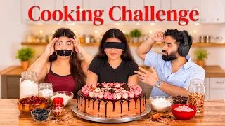 Thumbnail: Mute, Blind & Deaf Cooking Challenge 🎂😭🤣❤️*Gone Wrong* 🫢😰||Yashasvi Rajpoot|| 