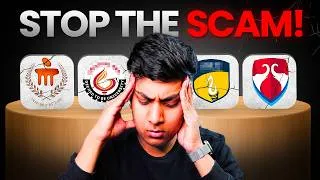 Thumbnail: Colleges That Will SCAM You⚠️| BEWARE!!