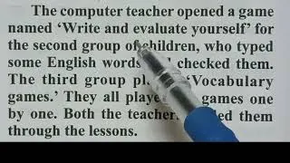 Thumbnail: MP board English lesson 3 A visit to A Headstart Centre class 5