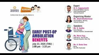 Thumbnail: Early Post-Op Ambulation Benefits | Nursing Education Webinar