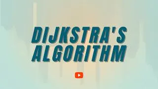 Thumbnail: Dijkstra Algorithm from Scratch | Theory + 8 Problems