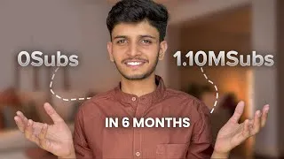 Thumbnail: How I Got 1 million Subscribers in Just 6 Months