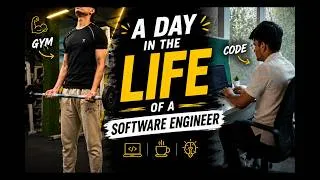 Thumbnail: Day in the Life of a Software Engineer in Mumbai | Code, Gym & Office