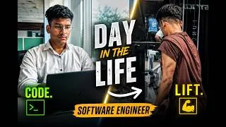 Thumbnail: A Day in My Life as a Software Engineer + Gym Life