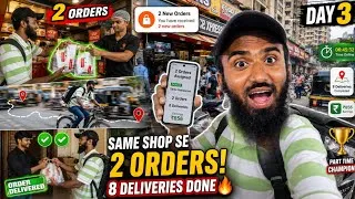 Thumbnail: Day 3: Ek Hi Shop Se 2 Delivery Order Lag Gaye! 😱 5 Years Of Vlogging Journey! 📹 Yasin Shaikh Vlogs 