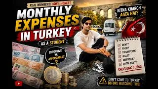 Thumbnail: How Much Does It REALLY Cost to Live in Turkey? 🇹🇷 | International Student Monthly Expenses