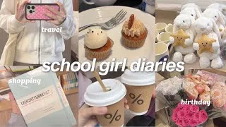 Thumbnail: SCHOOL-GIRL diary📓🎀: travel, shopping, cafe hopping, matcha, trip to Canada, Montreal, Toronto