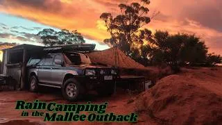 Thumbnail: Heavy Rain Camping in the Australian Outback | Camp Fire Cooking Australia