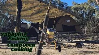 Thumbnail: Yabbying Fishing and Campfire Cooking | Camp Oven Cooking Australia