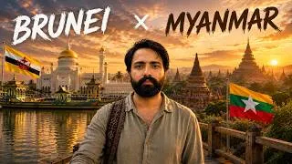 Thumbnail: Brunei → Singapore → Thailand → Myanmar 🇲🇲 🇸🇬 🇧🇳 🇹🇭