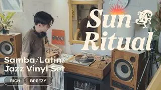Thumbnail: Sun Ritual Samba Jazz Vinyl Set // Brazilian, Latin & West Coast Jazz Grooves [45min / 4K / No AI]