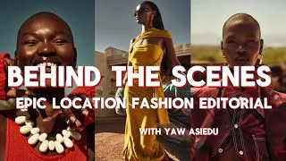 Thumbnail: Behind the Scenes: Fashion Editorial Shoot in Cape Town, South Africa | BTS Photography