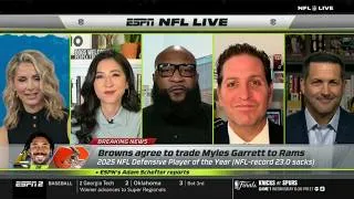 Thumbnail: NFL LIVE | Rams are just a SCARY team! - Marcus Spears reacts to Myles Garrett traded to the LA Rams