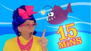 Thumbnail: Ocean Commotion | Slippery fish | Swimming in the ocean and more! Nursery rhymes | preschool songs