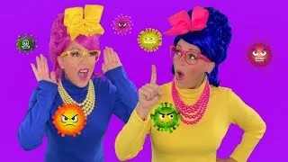 Thumbnail: Use your elbow | Coughing and Sneezing Song | Yaya and Nono | circle time | Mask song | Doctor song