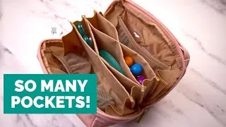 Thumbnail: My New FAVORITE Notions Bag - BEST Knitting & Crochet Tool Organizer & Storage Pouch