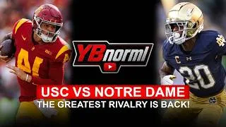 Thumbnail: USC Vs Notre Dame | The Greatest Rivalry is Back!