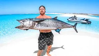 Thumbnail: Giant Mackerel Catch And Cook On Tiger Shark Beach