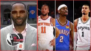 Thumbnail: NBA TODAY | Vincent Goodwill: Spurs STILL the biggest challenge for Knicks to repeat as Champions