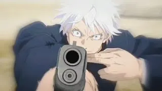 Thumbnail: Gojo vs Toji but gojo literally uses a gun