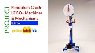 Thumbnail: Pendulum Clock with LEGO® Machines & Mechanisms