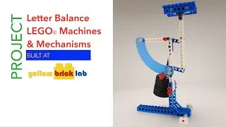 Thumbnail: Letter Balance with LEGO® Machines & Mechanisms