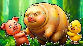 Thumbnail: Meet The Tiny Water Bear - Pig and Duck Are Minimized By The Magical Magnifying Glass!