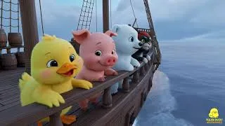 Thumbnail: A North Pole Adventure! – Yellow Ducky and His Friends Form a Pirate Team to Help the Polar Bear