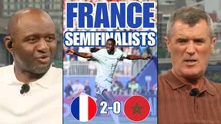 Thumbnail: “FRANCE ARE TITLE FAVORITES!”-Patrick Vieira & Roy Keane React After Les Bleus' Dominant 2-0 Victory
