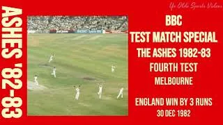 Thumbnail: INCREDIBLE ENGLAND WIN BY 3 RUNS - THE ASHES 1982-83 FOURTH TEST, MELBOURNE - BBC TEST MATCH SPECIAL