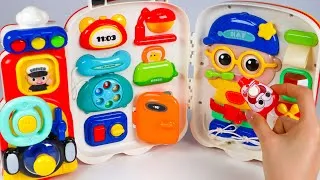 Thumbnail: Toy asmr 💙 Big Train Fidget Board ASMR Satisfying with Unboxing | Review Toys