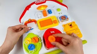 Thumbnail: Toy asmr ❤️ Busy House Fidget Board ASMR Satisfying with Unboxing | No talking