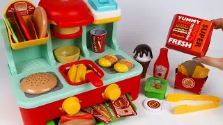 Thumbnail: Toy asmr 🍟 Buger & Fries Play Store ASMR Satisfying with Unboxing | Review Toys