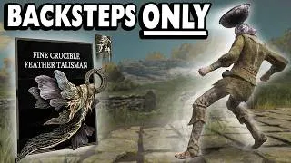 Thumbnail: Elden Ring with Backsteps ONLY is Harder Than I Thought...