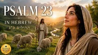 Thumbnail: Psalm 23 in Hebrew | The Lord Is My Shepherd | תהילים כ״ג