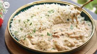 Thumbnail: Garlic Rice with White Sauce Chicken Recipe