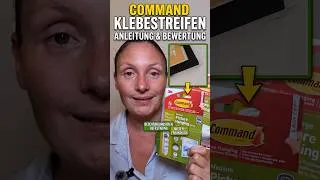 Thumbnail: Command Klebestreifen Anleitung & Bewertung: Schwere Bilder aufhängen OHNE Bohren!