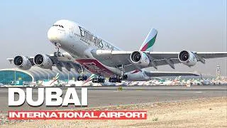 Thumbnail: 🇦🇪✈️ MEGA AIRCRAFT TRAFFIC! 20 Minutes Plane Spotting at Dubai Airport (DXB/OMDB)