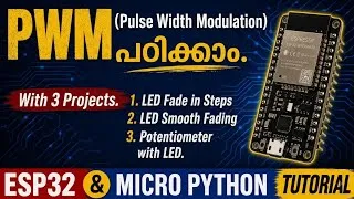 Thumbnail: PWM(Pulse Width Modulation) |  ESP32 & MicroPython Tutorial.