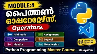 Thumbnail: 4. Operators | Python Master Course.