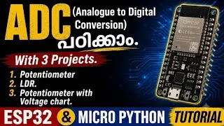 Thumbnail: 5. ADC(Analog to Digital Conversion)|  ESP32 & MicroPython Tutorial.